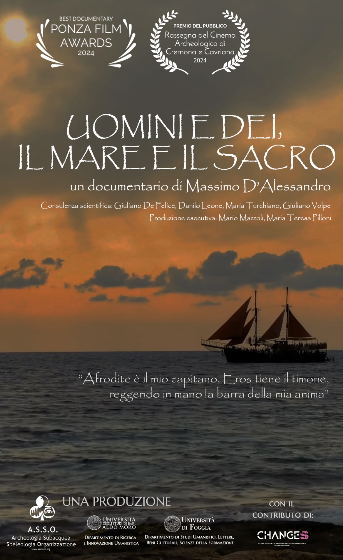 Documentario "Uomini e Dei, il mare e il sacro"
